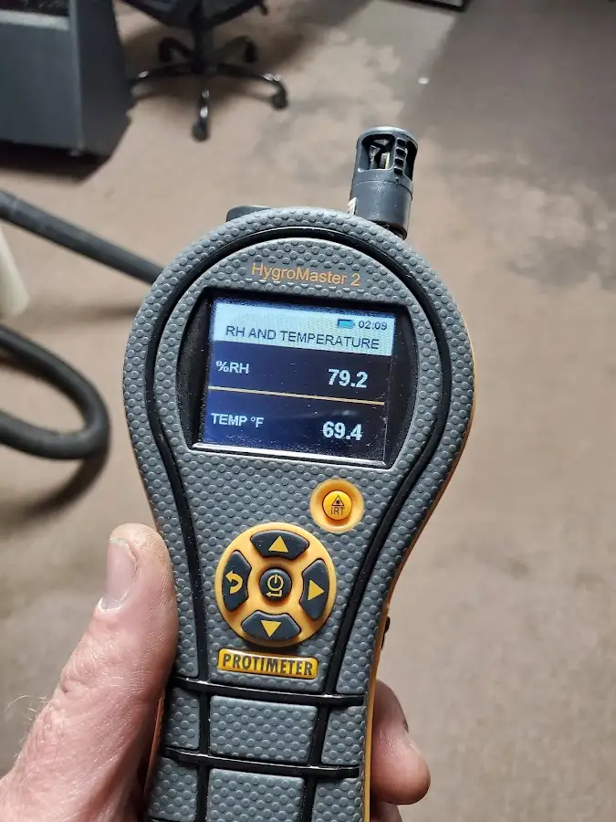 Moisture meter humidity assessment for Fire & Smoke Damage Restoration in Salida
